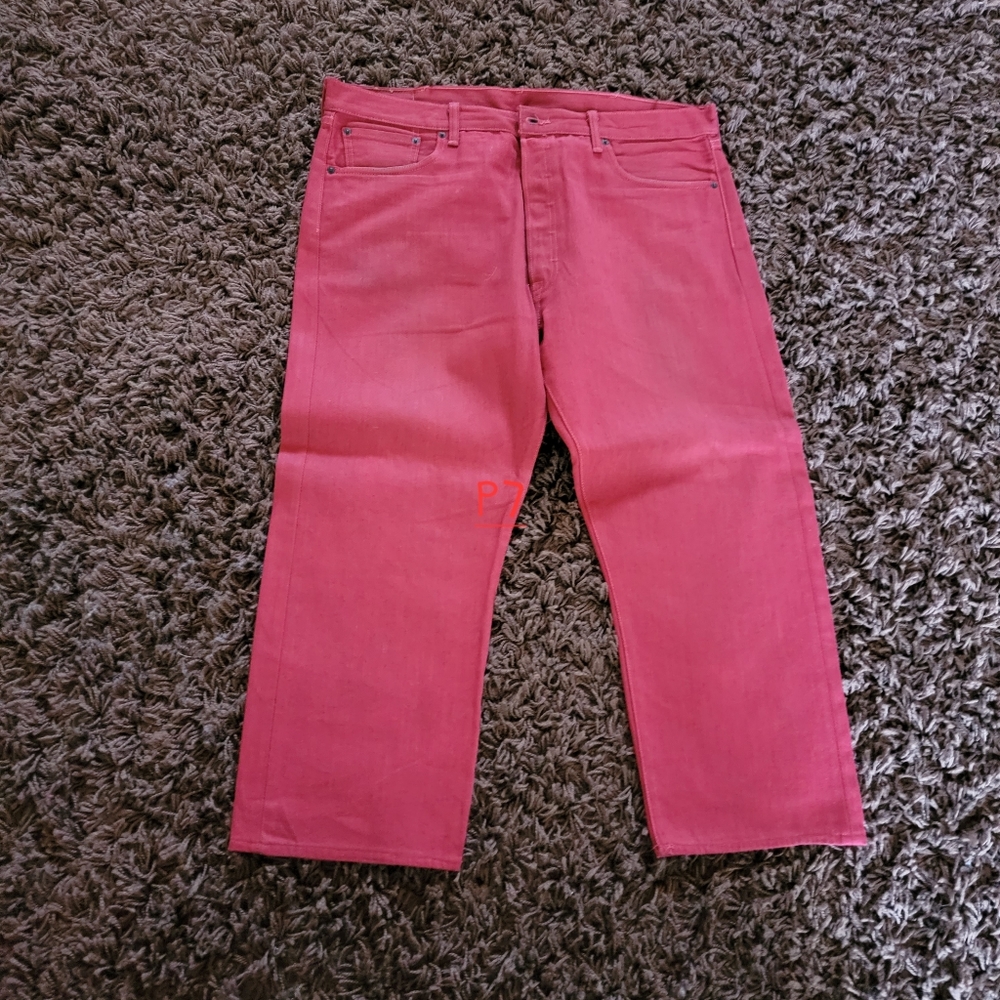LEVI STRAUSS 501*XX Jeans W40 L32 RED New no Tags